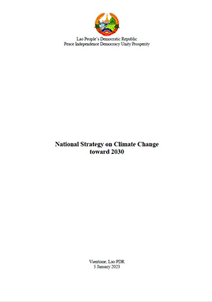 National Strategy on Climate Change toward 2030, 2023