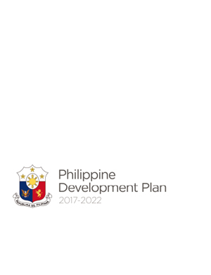 Philippine Development Plan 2017-2022, 2017